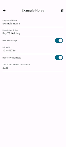 My Horse Tracker Screen 3