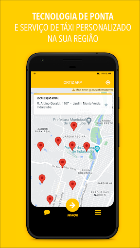 Android application Ortiz - APP Cliente screenshort