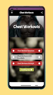 chest workout Variations