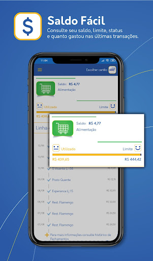 Android application Vegas Card screenshort