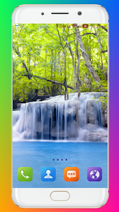 Waterfall Wallpaper HD android2mod screenshots 11