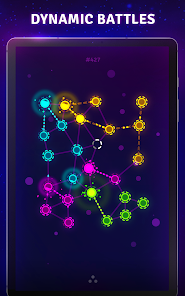 Splash Wars - glow space strategy game  screenshots 15
