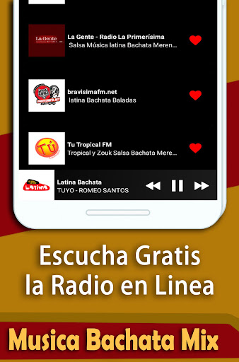 Musica Bachata Mix Screen 2