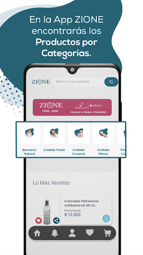 Zione Shop Screen 2
