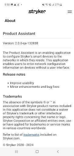 Product Assistant Screen 3