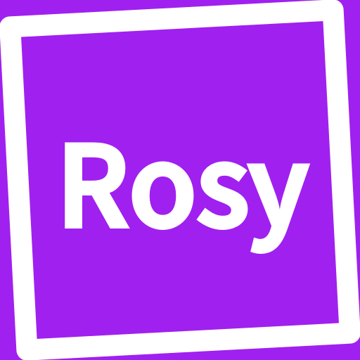 Book, Rosy logo
