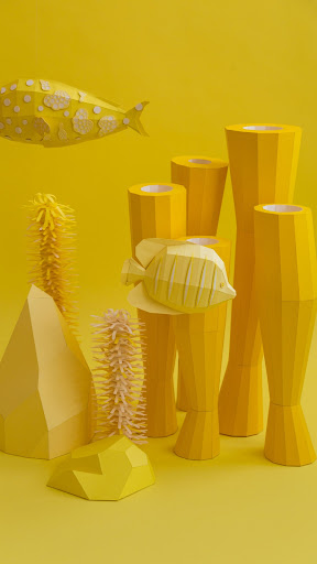 Android application Yellow Wallpapers screenshort