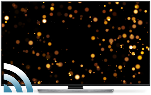 Glitter Background for Chromec