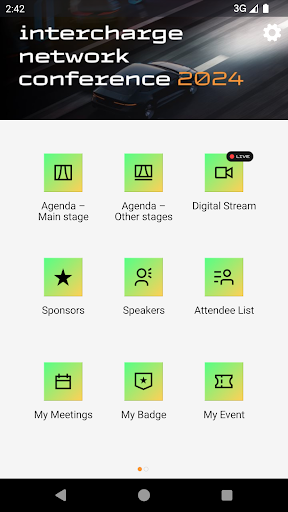 intercharge network conference Screen 3