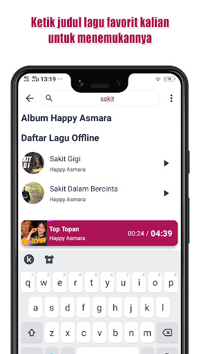 Happy Asmara Offline Album Screen 3
