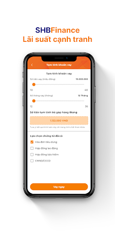 SHBFinance Screen 2
