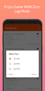 Config Tool for PUBG - Lag Fix 1.1.6 APK screenshots 4