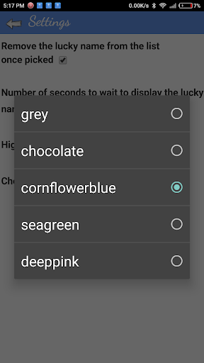 Random Name Picker Screen 2