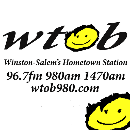 WTOB Radio. logo