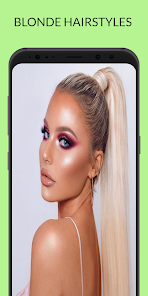 Captura 11 Blonde Hairstyles android