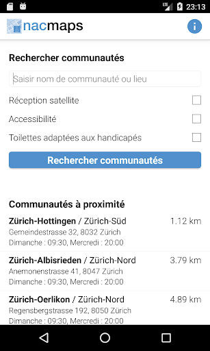 Aperçu de l'application