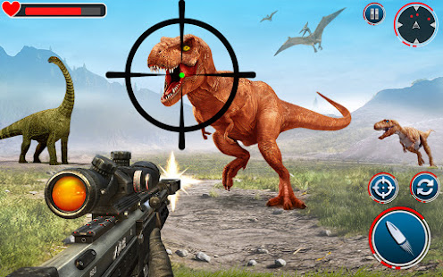 Wild Dinosaur Hunting Games apktram screenshots 3