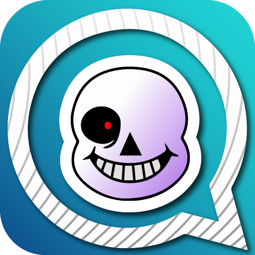 Under-Tale Chat Sans Stickers logo