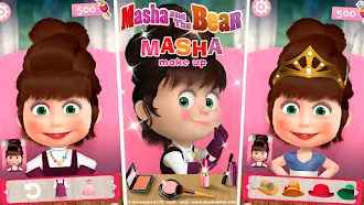 Game screenshot Masha and the Bear: Salon Game apk download