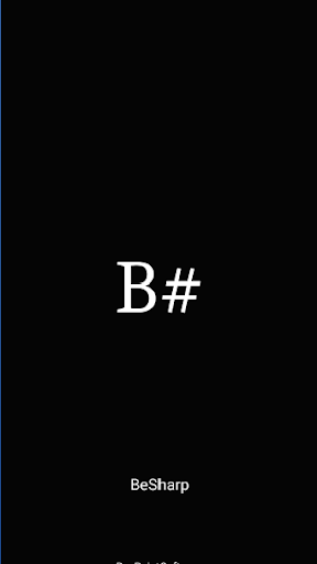 Android application BeSharp [B#] screenshort