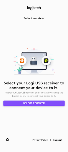 Android application Logi Web Connect screenshort