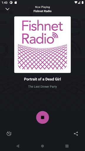 Fishnet Radio App Screen 2