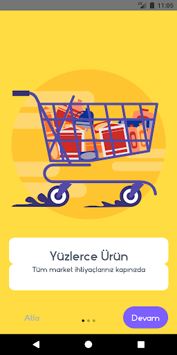 Android application marketkapında screenshort