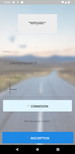 Android application Tourisme serv Méditerranée screenshort