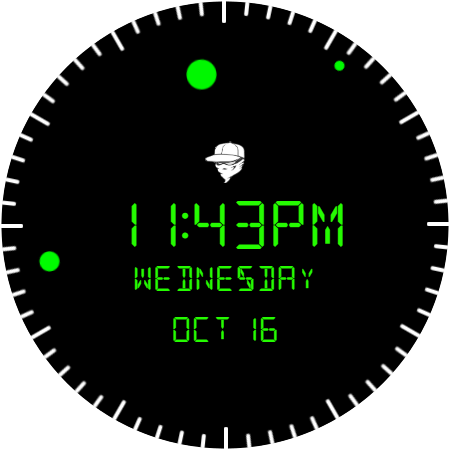Dx1 WatchFace screenshot 0