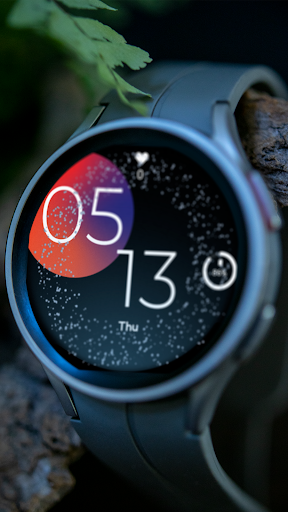 Android application OMİN watch face animated screenshort