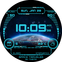 Larawan ng icon Space Traveler Watch Face