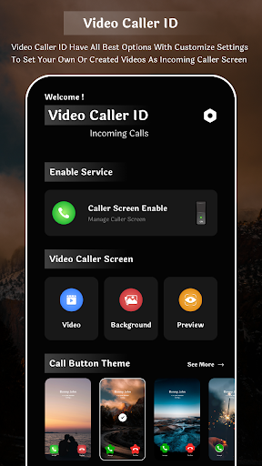 Video Caller ID Incoming Call Screen 2
