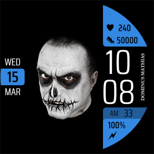 DM062 Halloween Scary Face Screenshot 4 - AppWisp.com