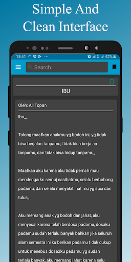 Puisi Ibu Tersayang Screen 2