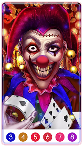 Clown Paint by Number