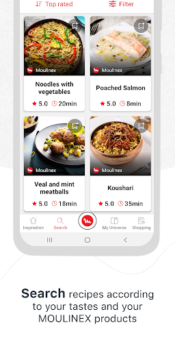 My Moulinex, cooking made easy Screen 2