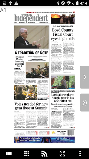 Android application Daily Independent- Ashland, KY screenshort