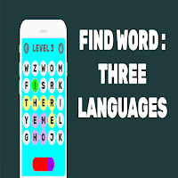 FIND WORD  THREE LANGUAGES