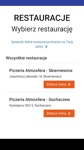 Android application Atmosfera screenshort