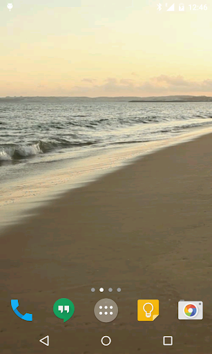 Beach HD Live Wallpaper Screen 2