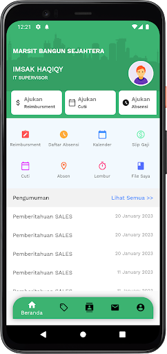 Android application Giatlah screenshort