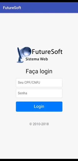 Android application FutureSoft - Cliente screenshort