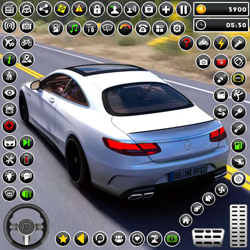 School Car Game City Car Drive logo