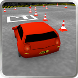 Precision Driving Retro 3D icon