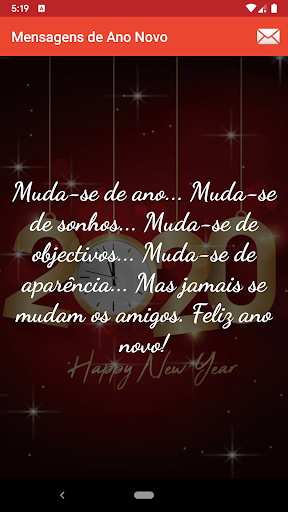 Mensagens de Ano Novo SMS