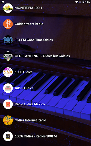 The Oldies Radio - Music Screen 2