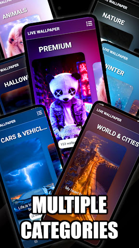 Abstract Neon Live Wallpaper