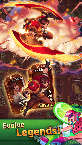 LightSlinger Heroes Puzzle RPG 3.1.7 APK + Мод (Unlimited money) за Android