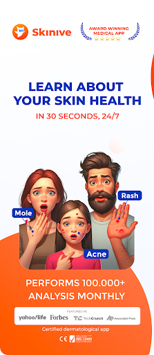 Android application Skinive: skin health scanner screenshort