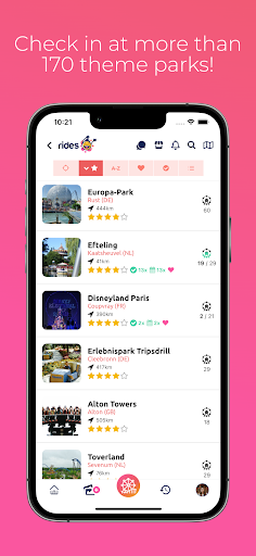 Android application Rides - the ride of your life! screenshort
